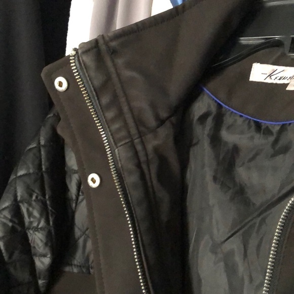 KENNETH COLE Black Jacket w/ detachable hood - Picture 7 of 8